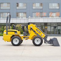 Chargeuse sur pneus compacte hydrostatique haute performance HERACLES avec moteur, pompe et boîte de vitesses certifiée CE, fabriquée en Chine