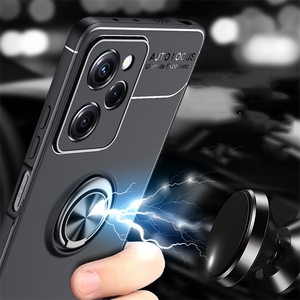 Pour Realme <span class=keywords><strong>V30</strong></span> Anneau Coloré TPU Couverture Mobile Anneau Béquille Téléphone Cas Pour Realme - Product Image 2