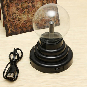 Lámpara de bola de Plasma mágica de cristal, globo eléctrico, luz estática con Sensor táctil, luces de mesa, luz nocturna esférica, regalo para niños - Product Image 6