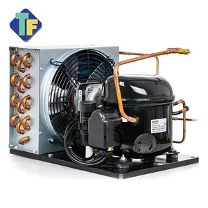 TOEFLEX R404a Unit kondensor, pendingin udara Mini untuk Dispenser Air pendingin Air 1/2HP hingga 2HP