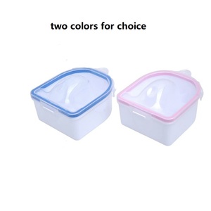 Bol de trempage pour ongles double couche incassable pour manucure, soin de la main et dépose de vernis gel acrylique - Product Image 3