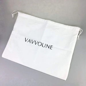 Sac à cordon en coton promotionnel pour sac à main, pochette en coton anti-poussière personnalisée de haute qualité pour rangement de perruques et extensions capillaires - Product Image 3