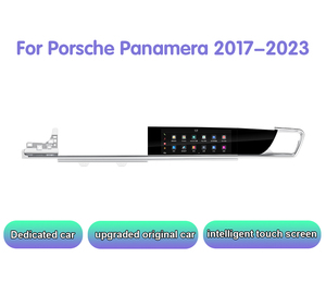Tableau de bord de l'écran passager numérique de voiture Krando Fulltouch Android pour <span class=keywords><strong>Porsche</strong></span> <span class=keywords><strong>Panamera</strong></span> 2017-2023 Console centrale intérieure de voiture - Product Image 5
