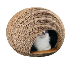 Rascador <span class=keywords><strong>de</strong></span> Cartón para <span class=keywords><strong>Gatos</strong></span>, Único, <span class=keywords><strong>de</strong></span> Lujo, Hecho a Mano, Ecológico, Clásico, Moderno, Popular, <span class=keywords><strong>Casa</strong></span> para <span class=keywords><strong>Gatos</strong></span> <span class=keywords><strong>de</strong></span> Interior - Product Image 1