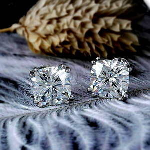 Orecchini a Perno con Zirconi in Stile Giapponese e Coreano, Semplici ed Eleganti, Regalo per Donne, Gioielli per Orecchie - Product Image 4