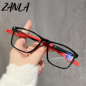 <span class=keywords><strong>Gafas</strong></span> de Lectura Elegantes para Mujer y <span class=keywords><strong>Hombre</strong></span>, Lupa Ultraligera con Lentes Transparentes, <span class=keywords><strong>Gafas</strong></span> para <span class=keywords><strong>Presbicia</strong></span> +1.0 <span class=keywords><strong>1.5</strong></span> 2.0 2.5, <span class=keywords><strong>Gafas</strong></span> de Lectura con Aumento, Color Rojo y Negro - Product Image 1