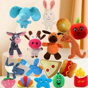 Jouet sonore pour animaux de compagnie pour chiens et chats - Jouet sonore en peluche durable, best-seller - Product Image 1