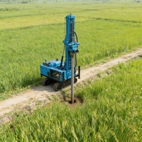 Offre Spéciale Whirlwind : Pompe de Forage Hydraulique Portable Diesel pour Puits d'Eau et Forage de Roches, Machine de Forage de Puits jusqu'à 200m