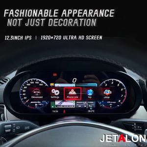 Para Benz ML/GL/GLE/GLS 2012-2019 W166 X166, Velocímetro de Cabina Virtual, Pantalla Completa de 12.3 Pulgadas, CARPLAY, Mantiene el Panel de Instrumentos Digital LCD Original del Automóvil - Product Image 6