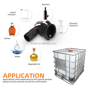 Adaptateur IBC Camlock S60x6F vers 2" BSP | Joint Pivotant Plastique Grade Alimentaire pour Liquides - Product Image 2