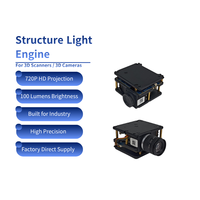 Moteur de numérisation 3D haute précision 720P DLP à lumière structurée 100 lumens ANSI