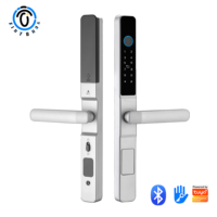 Cerradura Inteligente para Puerta con Huella Dactilar de Alta Seguridad, Cámara Integrada Anti-Espionaje, Código, Almacenamiento en la Nube Tuya y Wi-Fi