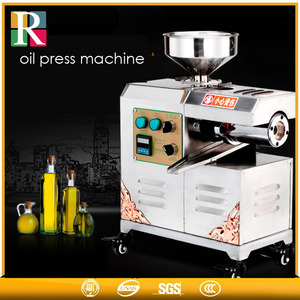 เครื่องกดน้ำมันมะกอกอัตโนมัติขนาดเล็ก ได้รับการรับรองมาตรฐาน OEM CE / เครื่องกดน้ำมันแบบเย็นคุณภาพสูง - Product Image 3