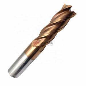 Fresa Cuadrada de Carburo de Tungsteno de Alta Calidad HRC 45/55/65 de 4 Filos, Directo del Fabricante - Product Image 5