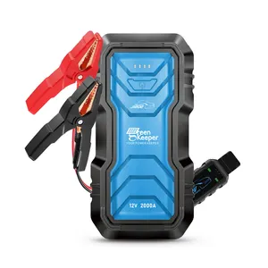 16000mAh Car Jump Starter Power Bank 2000a 12V Cargador de batería portátil Auto Emergency Booster Dispositivo de arranque Jump Start