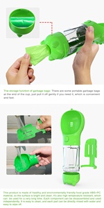Bouteille d'eau Portable pour chiens, contenant en ABS pour animaux de compagnie, bol de voyage de qualité, 1 pièce, offre spéciale - Product Image 5