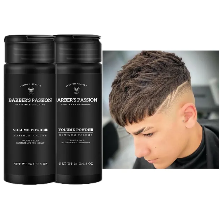 Poudre capillaire instantanée, marque privée, pour barbier, 1 pièce, volume, tendance, pour coiffer