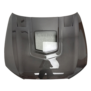 ฝากระโปรงหน้าคาร์บอนไฟเบอร์สีดำสไตล์ BKSS สำหรับ Audi RS6 C7 ปี 2008-2010 ครอบเครื่องยนต์ กันชนหน้า - Product Image 1