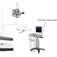Fauteuil dentaire Sidebox Free Implant S2-IMPLANT PLUS certifié CE, ergonomique, électrique, à quatre poignées, gain de place, vente en gros