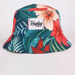 Chapeau Bob Personnalisé OEM 2026 – Meilleures Ventes – Imprimé Floral Personnalisé – Chapeau <span class=keywords><strong>de</strong></span> Pêcheur Réversible avec Logo Brodé - Product Image 4