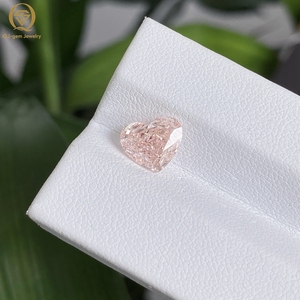 Diamant rose en forme de cœur cultivé en laboratoire 1ct-3ct, diamants roses fantaisie vifs créés en laboratoire, diamants certifiés IGI pour la fabrication de bagues - Product Image 6