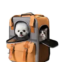 Рюкзак-переноска для кошек, воздухопроницаемые складные дорожные мешки для маленьких собак, кошек, кроликов
