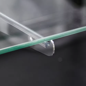 72 ''khói cửa hàng bán lẻ giới thiệu Đen nhôm giới thiệu thêm tầm nhìn giới thiệu với đèn - Product Image 5