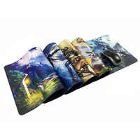Tapis de jeu d'ordinateur de bureau, accessoires en tissu, tapis antidérapant, clavier de jeu