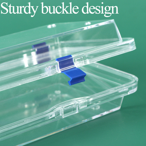 SUNSHING - Caja de Exhibición Transparente de Plástico Resistente a los Golpes con Película de PU para Protección de Medallas Dentales, Caja para Relojes, Caja con Membrana Protectora - Product Image 6