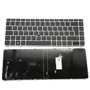 HK-HHT New keyboard For HP EliteBook 745 840 without backlit G3 German laptop keyboard