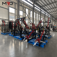 Appareil de musculation à charge libre pour soulevé de terre, squat articulé, entraînement des épaules, des fessiers et des ischio-jambiers, pour salle de sport et club