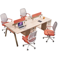 Table de bureau contemporaine, mobilier de bureau pour le personnel, bureau modulaire, poste de travail moderne pour hôtels, hôpitaux, bureaux
