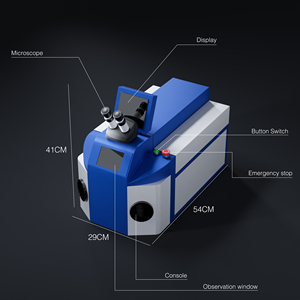 ゴールドスミスYAGレーザー溶接機-ゴールド、シルバージュエリー、メガネ修理用スポット溶接機 - Product Image 5