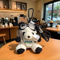 Pendentif en peluche style maillot de badminton, série ours en peluche, vente en gros, porte-clés, poupée à suspendre pour sac