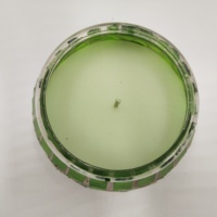 Vente en gros de bougies de luxe en cire de soja de grande capacité coupe en verre écologique bougies parfumées pour la décoration de la maison