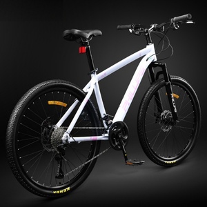 Vélo Urbain Léger à <span class=keywords><strong>Cadre</strong></span> en Alliage d'Aluminium Personnalisable OEM/ODM, Frein à Disque, Double Suspension, Roues de 24/26 Pouces - Vente en Gros Usine - Product Image 4