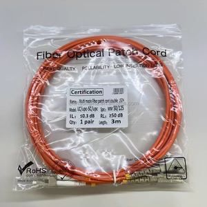 Cable de Fibra Óptica para Interiores SC a LC OM2 Multimodo, Doble Núcleo, 3.0mm LSZH, 3M de Longitud, para Soluciones FTTH/FTTB/FTTX, Buen Precio - Product Image 4