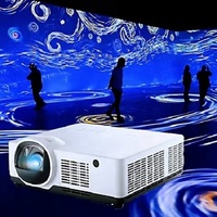 Projecteur laser 3LCD à courte portée 6000 lumens Projecteur d'hologramme 3d Projection immersive professionnelle de cartographie