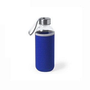 Sản phẩm bán chạy nhất chai nước thủy tinh mờ với tay áo cao su tổng hợp tùy chỉnh - Product Image 4