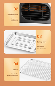 Friteuse industrielle <span class=keywords><strong>sans</strong></span> <span class=keywords><strong>huile</strong></span> 15L grande capacité four électrique friteuse machine à <span class=keywords><strong>frites</strong></span> vente en gros personnalisation - Product Image 5