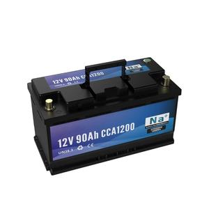 แบตเตอรี่โซเดียมไอออน 12V 90Ah สำหรับสตาร์ท-สต็อป  ค่า CCA สูง สำหรับรถยนต์และรถบรรทุก - Product Image 5