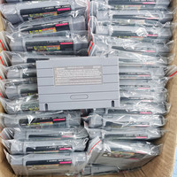 Super Mario's World - Cartouche de jeu RPG pour SNES avec sauvegarde par pile, version américaine, gris, 16 bits