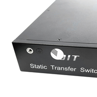Commutateur de transfert statique intelligent Sts ≤ 4ms Basculement automatique à double alimentation pour les charges critiques