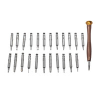 Juego de Destornilladores 25 en 1, Herramienta de Reparación de Teléfonos Móviles, Kit de Reparación de Celulares, Juego de Mini Destornilladores, Juego de Puntas de Destornillador Torx