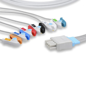 Nihon Kohden Compatibel 10 Lead <span class=keywords><strong>Ecg</strong></span> Kabel Leadwire Connector Voor Levensduur S - Product Image 1