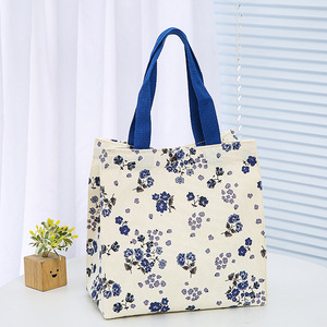 Nhỏ Màu Cam In Ấn Biểu Tượng Tùy Chỉnh Nút Mẹ Túi Phim Hoạt Hình Tote Mua Sắm In Ấn Quà Tặng Đơn Giản Khuyến Mại Túi Vải - Product Image 4