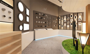 Tùy chỉnh cửa hàng đồ đạc bán lẻ kệ trưng bày kính hiển thị trường hợp ánh sáng cửa hàng phụ kiện chiếu sáng hiển thị - Product Image 4