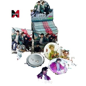 Blind Draw tombe rapinatori cronache doppio Flash Badge HD carta trasparente distintivo nascosto scatola cieca convenzione Pin merci Itabag Set - Product Image 5