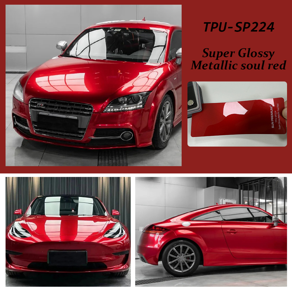Super Glossy Metallic soul red