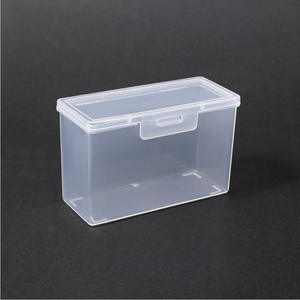 Boîte de rangement rectangulaire en plastique personnalisée avec couvercle pour cartes à jouer, cartes de visite, organisation, 29g, origine Zhejiang - Product Image 4